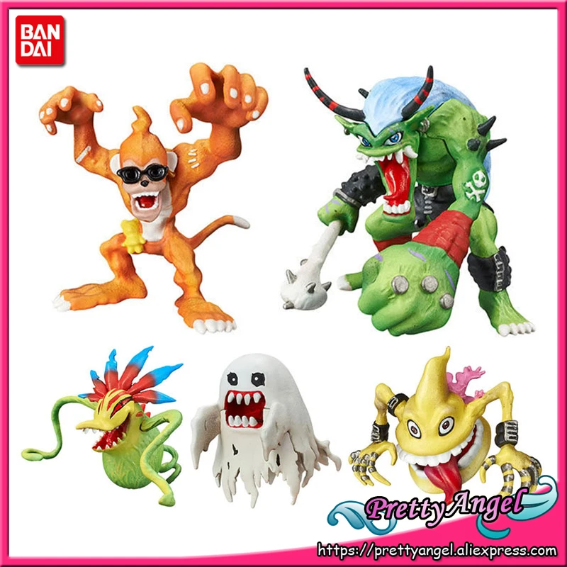 Bandai Digimon capsule mascot collection ver.6.0 Gashapon5 set mini figure 