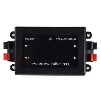 

DC 12V Single Color LED Dimmer Controller + RF Remote Control