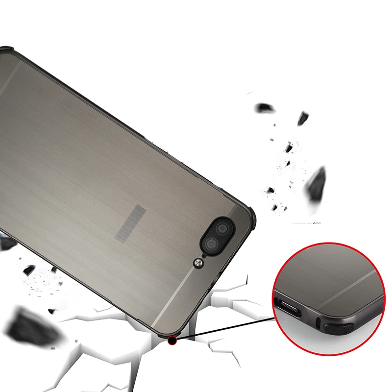 Роскошный Матовый металлический бампер для Asus Zenfone 4 Max ZC520KL(5,2 дюймов) противоударный чехол для телефона, Capa