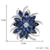 Crystal Brooch Pins Women Purple Flower Broches stainless steel Jewelry Fashion Wedding Party Brooch Fashion Jewelry ► Photo 2/6