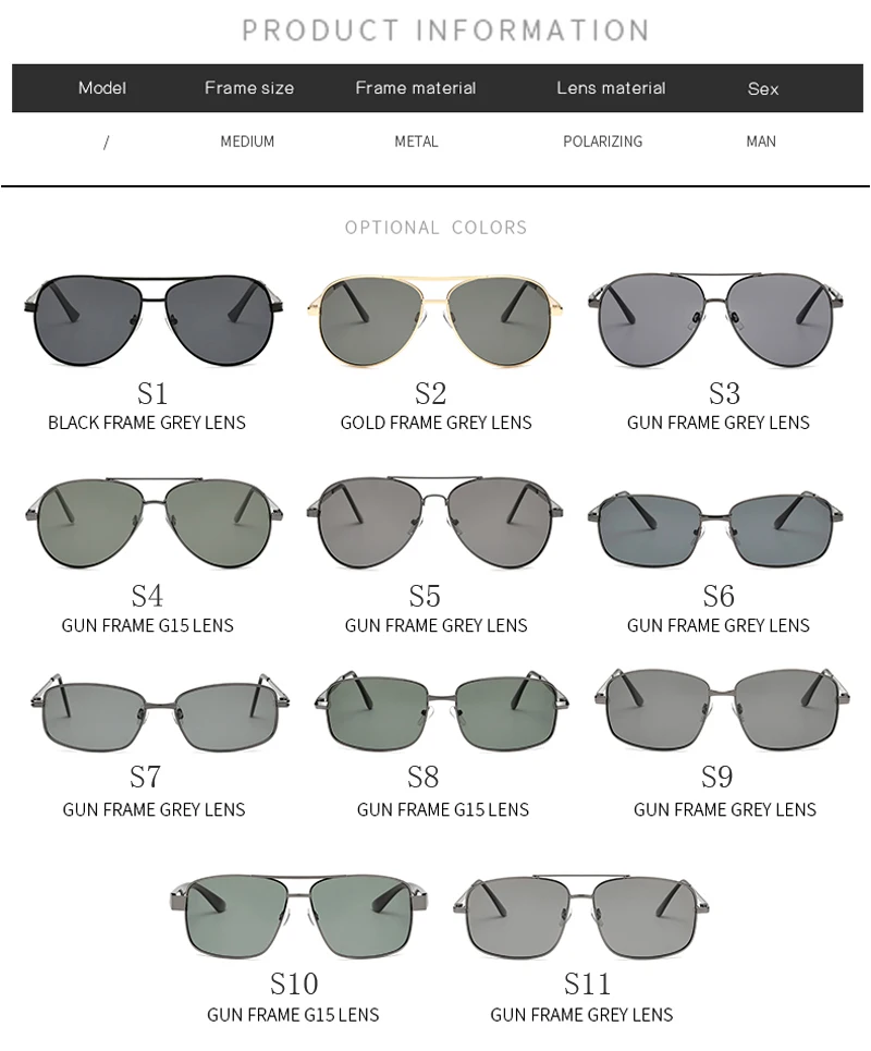Men HD Polarized Sunglasses Women Metal Frame Driving High Quality Goggles Brand Design Male Pilot Sun Glasses HH01 Men HD Polarized Sunglasses Women Metal Frame Driving High Quality Goggles Brand Design Male Pilot Sun Glasses HH01
