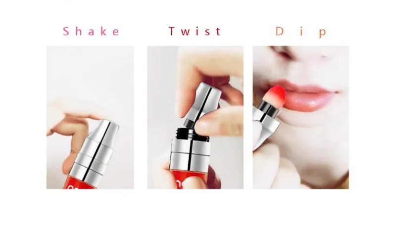 New Arrival Air Cushion Sponge Liquid Matte Lipstick Nude Pigmented Lip Gloss Sexy Waterproof Long Lasting Lip Tint Lips Makeup