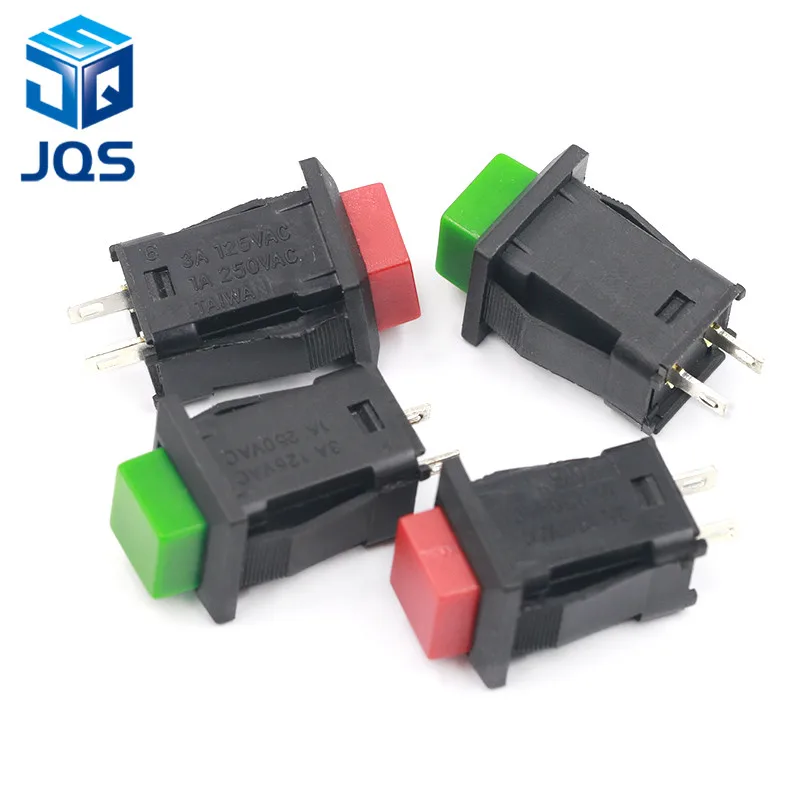 

5pcs DS-429 Self-locking Button Switch 1A/250VAC Light Switch DIY Touch Switch