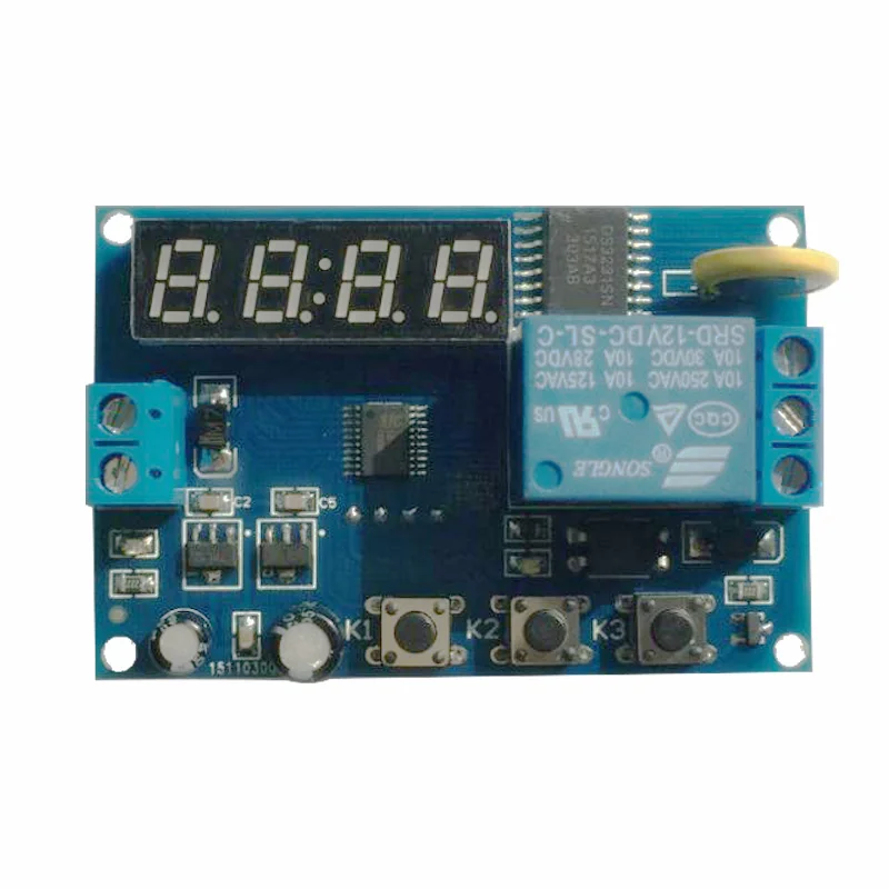 

Time control switch relay module / set days / long time / time switch