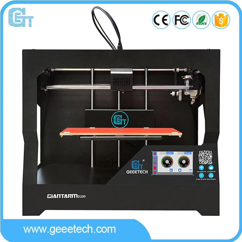 

Latest Geeetech GiantArm D200 3D Printer Connection Filament Break Detection Power-off Resume Function