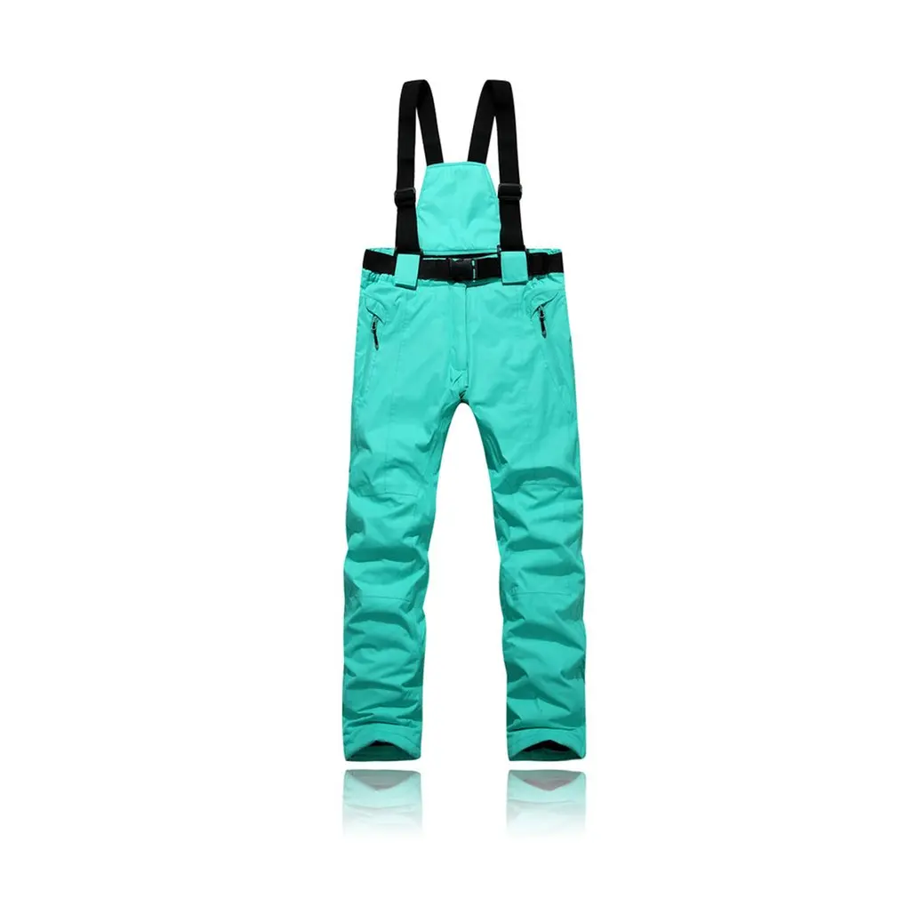 2017 de Invierno Al Aire Libre Traje de Esquí Súper Calientes Mujeres de la Ropa de Moda Chaqueta de Esquí a prueba de Viento Impermeable Pantalones de Traje de moda del patín