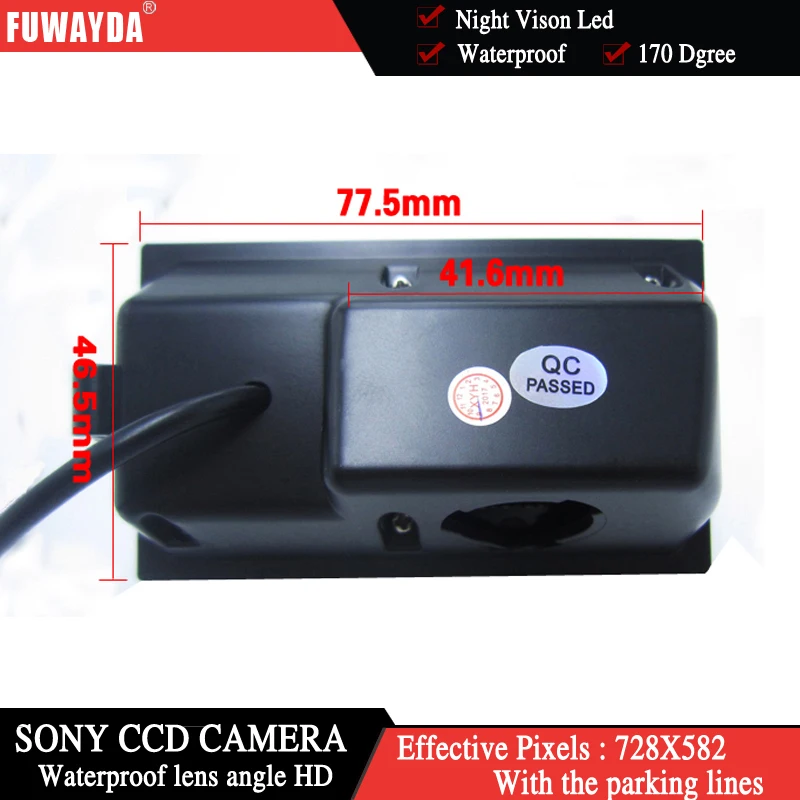 Беспроводная камера заднего вида FUWAYDA для SONY CCD LAND ROVER FREELANDER/ DISCOVERY 3 4/ RANGE SPORT|car rear view