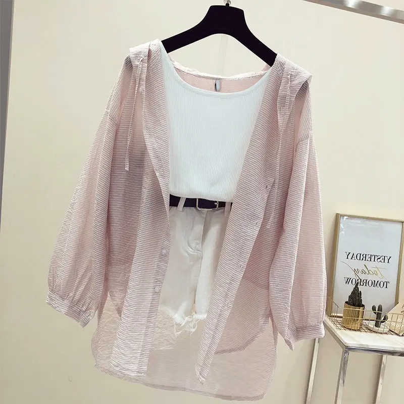 

Women thin coat Casual Summer Sun Protection Tops Women Long Thin Cardigan Sun Protection Clothing Tops Women Blouse