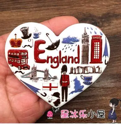 

Tourist Souvenir Fridge Magnets US Canada Japan Mexico Italy Australia Thailand London New York Refrigerator Magnetic Sticker