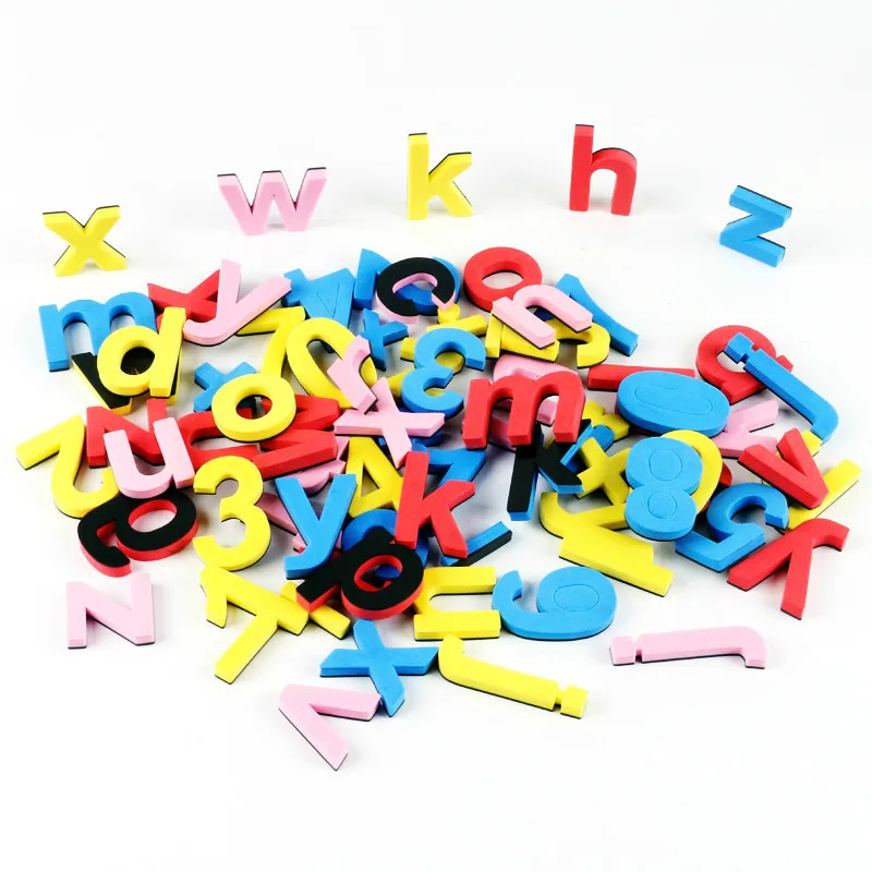 

Children's Math Toys EVA Large Digital Letter Symbols Refrigerator Refrigerator Stickers With Numbers Teaching Equipment