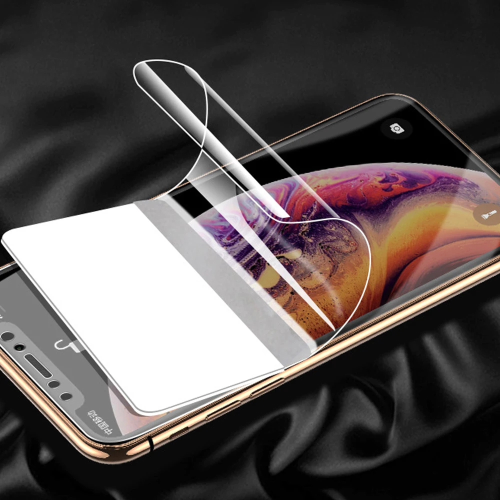 3D HD Новая мягкая Гидрогелевая Передняя пленка для Samsung Galaxy J8 J6 J4 2018 Plus + J7 Nxt Core