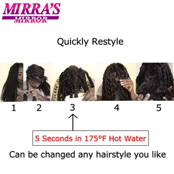 Mirra'S Mirror Pre Stretched Braiding Hair Ez Braid Hair Synthetic Crochet Braiding Hair Extensions 4