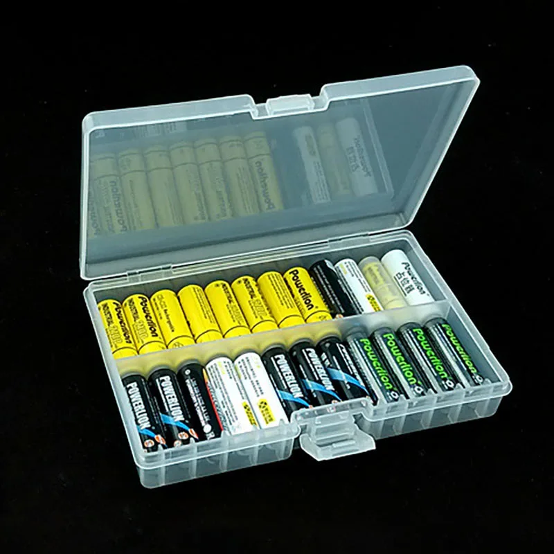 AASizeCellBatteriesHolderPlasticCasePortableBatteryCaseHolder