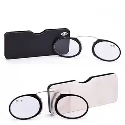 1 шт. очки Pinch нос свет дальнозоркостью очки eshylay модный бренд металлический нос стойки Очки для чтения для женщин