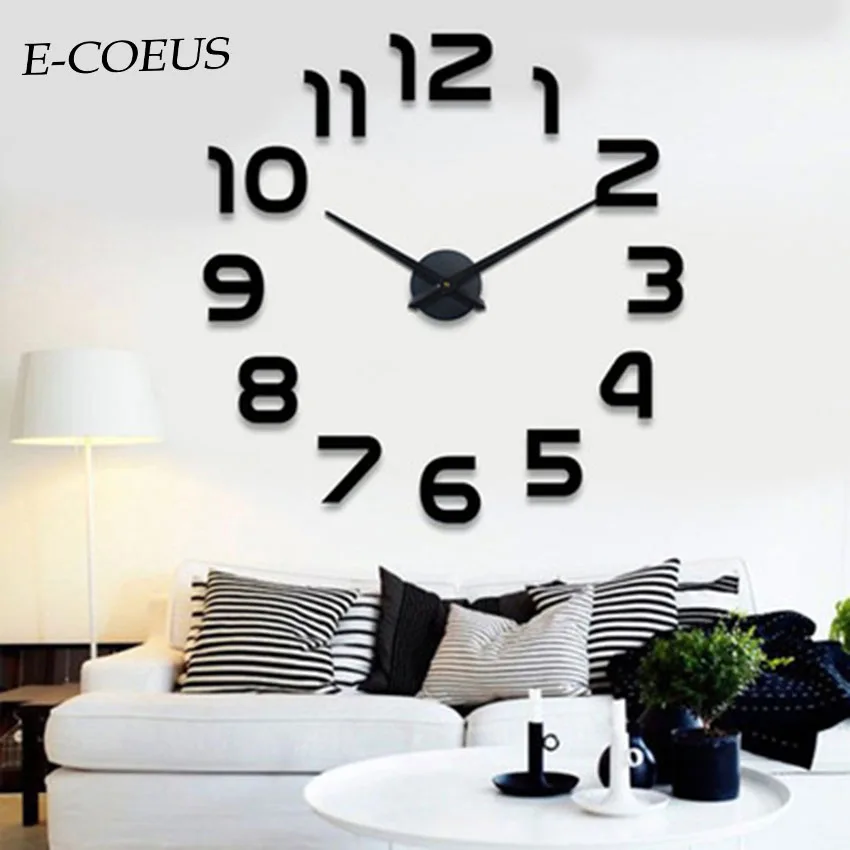 

ECOEUS Silent Acrylic + EVA Wall Clocks Exquisite Fashion Wall Clocks Extraordinary Gifts European Style
