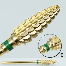 1 шт. супер керамическое сверло пламени для ногтей сверло резак для ногтей электрическое сверло для салона маникюрный станок аксессуары устройство инструменты для ногтей