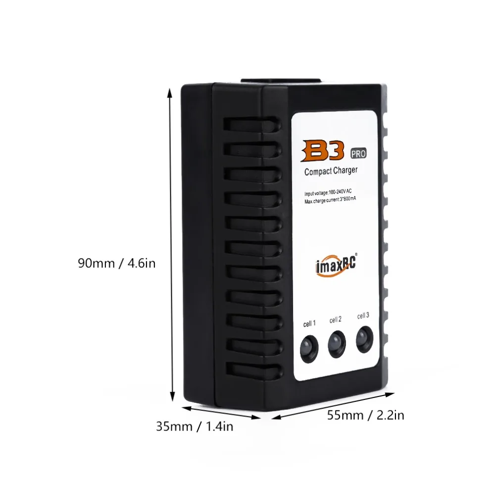 Зарядное устройство RC LIPO B3 7 4 v 11 1 литий полимерное зарядное 2s 3s для LiPo AEG страйкбол