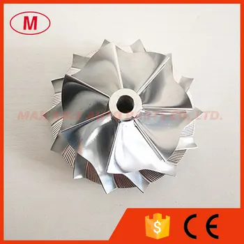 

RHF55-OE Turbocharger High Performance Design Turbo Aluminum 2024/Milling/Billet compressor wheel 48.62/65mm 7+7 blades