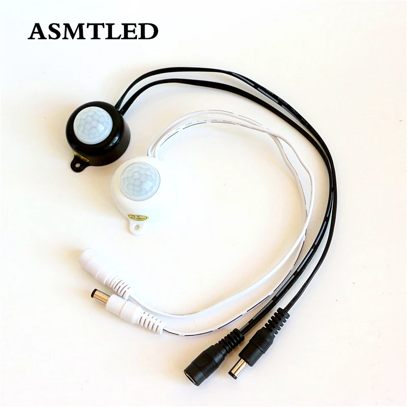 

5V 12V 24V 5A PIR Infrared Motion Sensor Switch Human Boday Detector With 30cm DC Male and Female Connector For LED Strip light