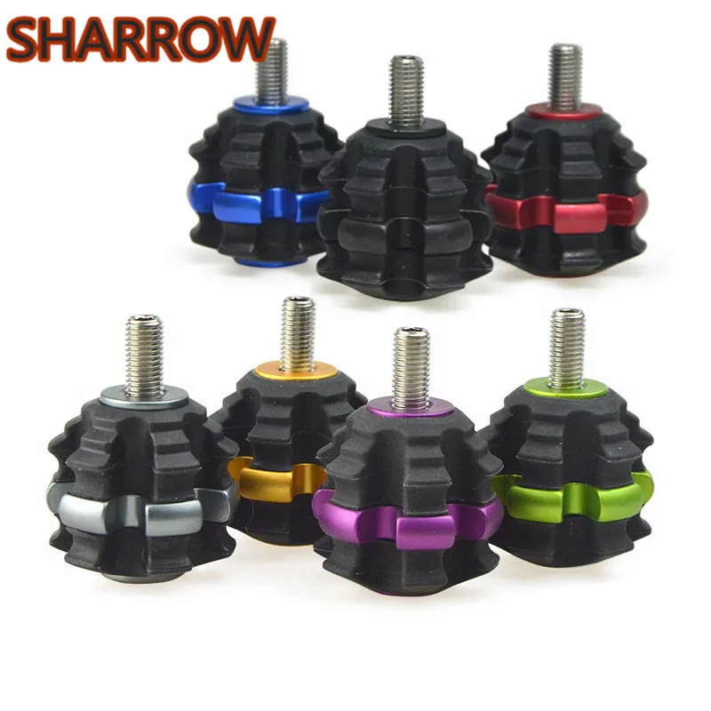 

1Pc Archery Bow Stabilizer Ball Damper Shock Absorber Vibration Reduce Noice For Bow Outdoor Training Shooting Accessories