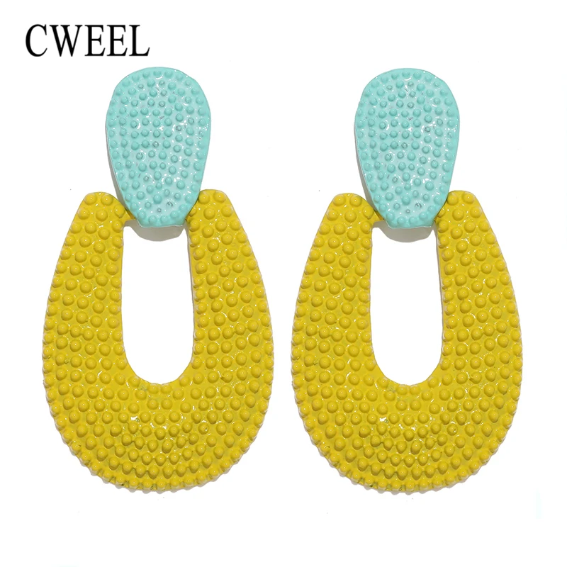 

CWEEL Earrings For Women Bohemian Drop Earings Fashion Jewelry Fringe Long Dangle Ethnic Statement Charms Earrings Brincos