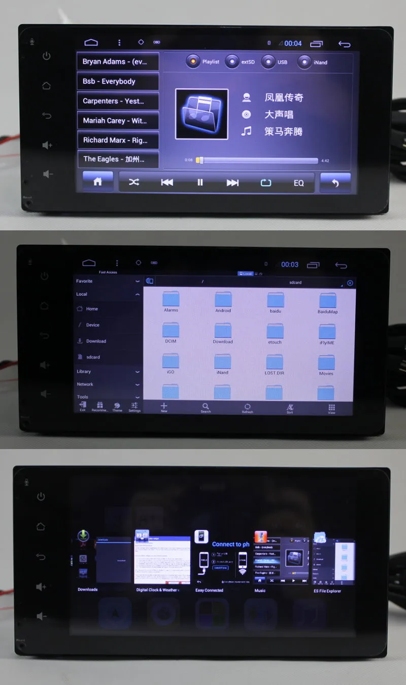 7" Car Android HD Touch Screen For Toyota Fun Cargo 2000-2004 Radio Player GPS NAVI TV Multimedia vehicle gps