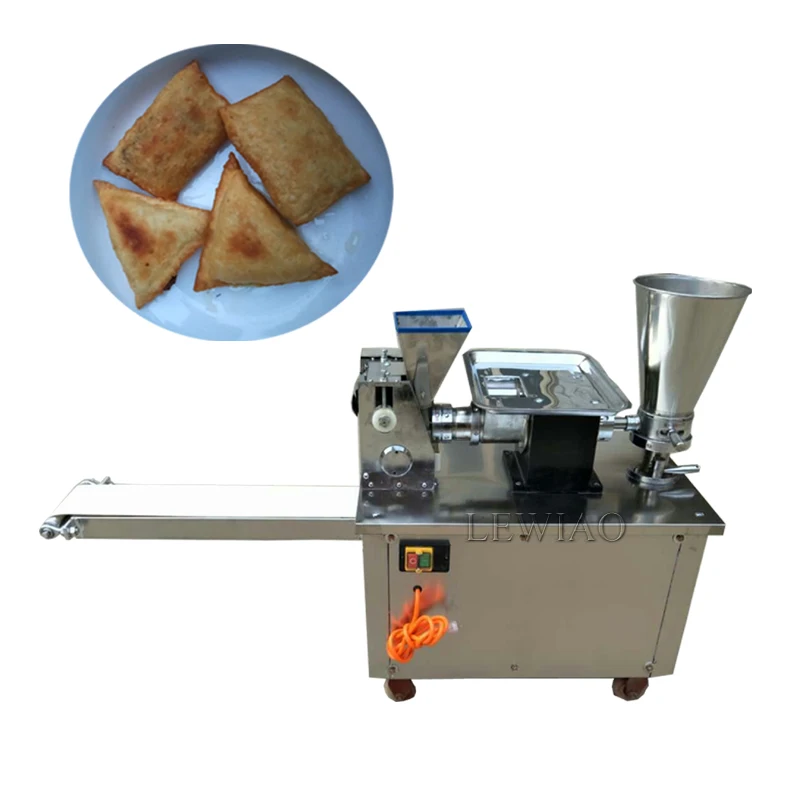 

electric small samosa dumpling making machine empanada maker frozen gyoza making machine