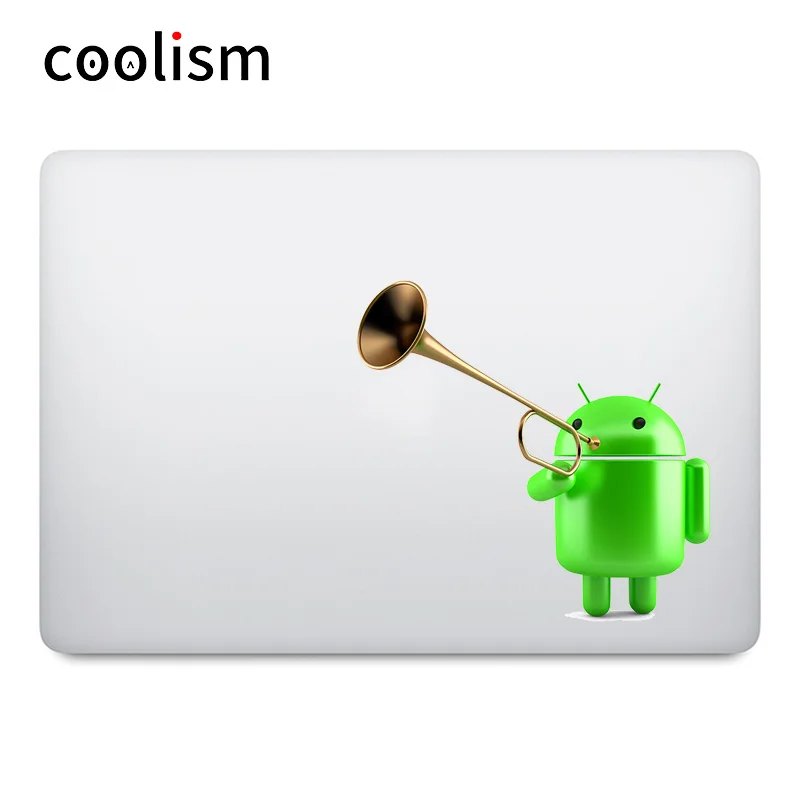 

Android Robot Colorful Laptop Sticker for MacBook Decal Air Pro Retina Touch Bar 11 12 13 15 inch Mac Surface Book Skin Sticker