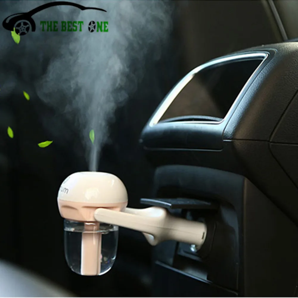

2018 New Car Steam Humidifier Aroma Diffuser Mini Car Portable Aromatherapy Essential Oil Diffuser Air Fresher Mist Maker Fogger