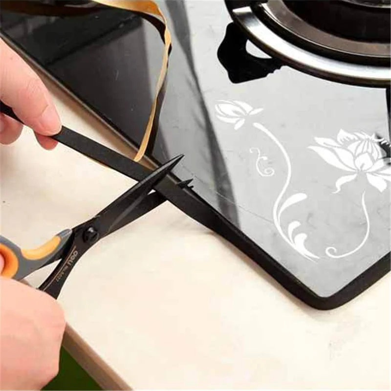 

Kitchen Tools 1Pcs Kitchen Gas Cooktop Gap Anti-oil Mildew Proof Strip Window Seal Tape Kitchen Gadgets Accesorios De Cocina,Q