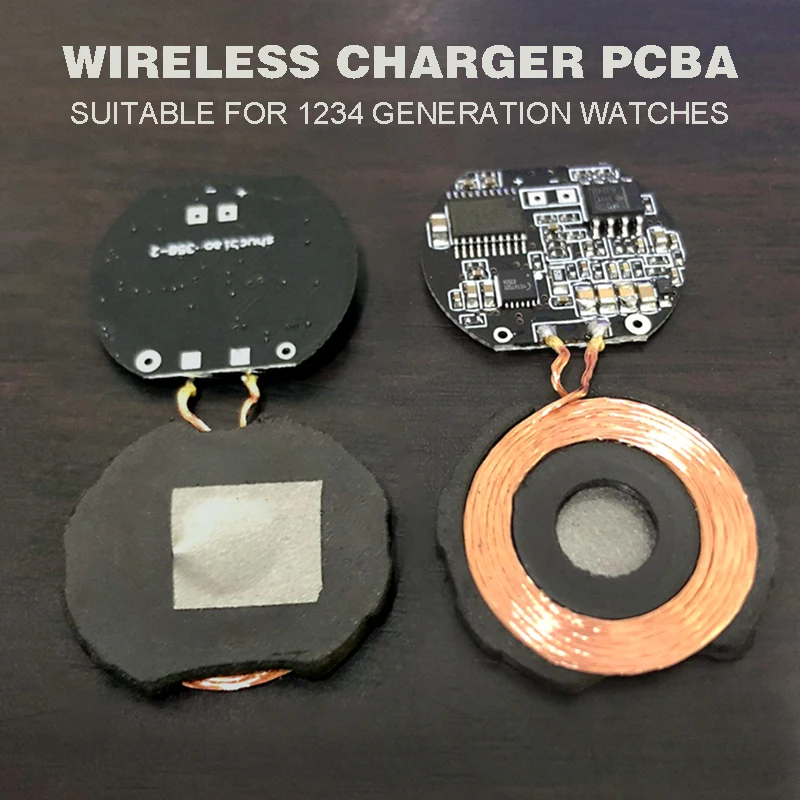

Pohiks DIY PCBA Replac For Apple Watches Portable 5W Qi Wireless Charger PCBA Circuit Board for Apple Watches Wireless Charger