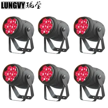 

Free Shipping 6pcs/Lot New Product 7x15w Rgbw 4 In 1 Led Par Can Zoom Par Light 12 DMX Channels 7-60 degree