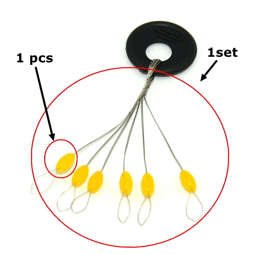 LOTITONG 10 компл./60 шт. желтые оливки космические бобы резиновые сухожилия Размер s m l пробка рыболовные снасти точное позиционирование поплавок мягкий