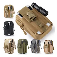 1000D Tactical Kick Pouch MOLLE Durable Mobile Phone font b Case b font EDC Molle Pouch