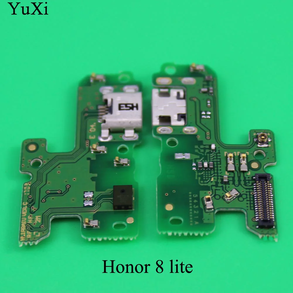 Модуль микрофона для Huawei honor 8 lite v8 v9 note8 play 5A 5C 5X 6X + плата USB зарядки гибкий кабель