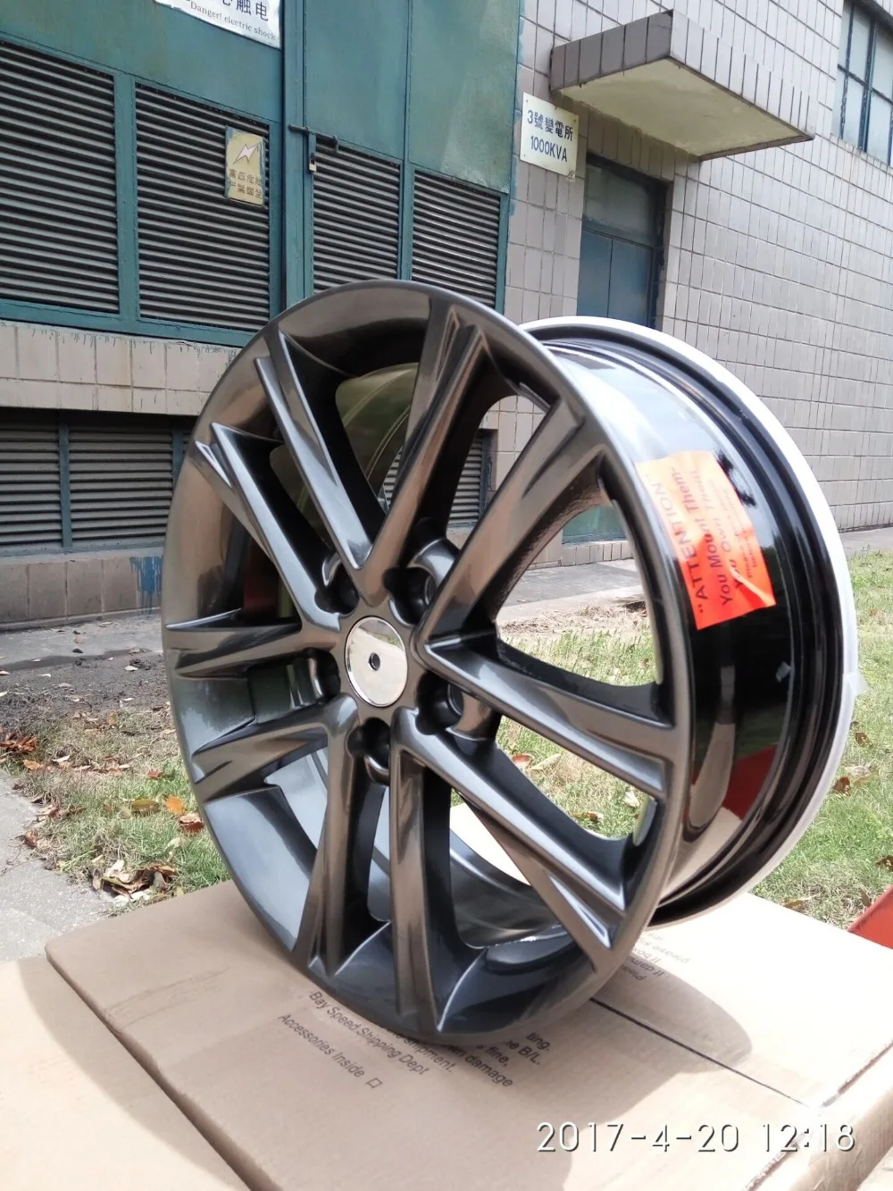 18 &quotGUNMETAL RX F спортивный стиль диски подходит для LEXUS + 40 мм ET 5X114 3 внедорожник