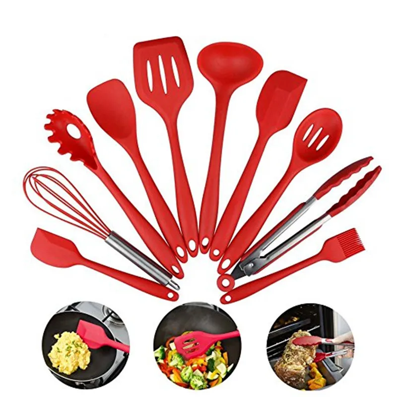Core Kitchen Piece Silicone Utensil Set Core Kitchen Piece Silicone Utensil Set