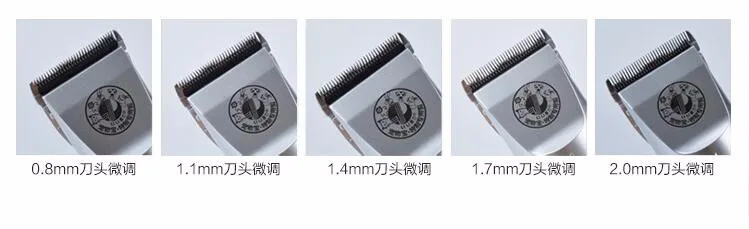 New Professional Cat Dog Hair Trimmer Rechargeable  Electric Grooming Pet Clippers Animals Shaver Haircut Machine AC110-240V (2)