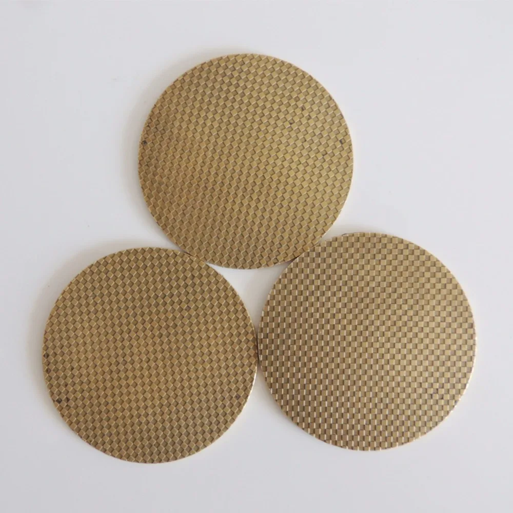 

58mm design pattern press plate for compact or eyeshadow powder can customized design.