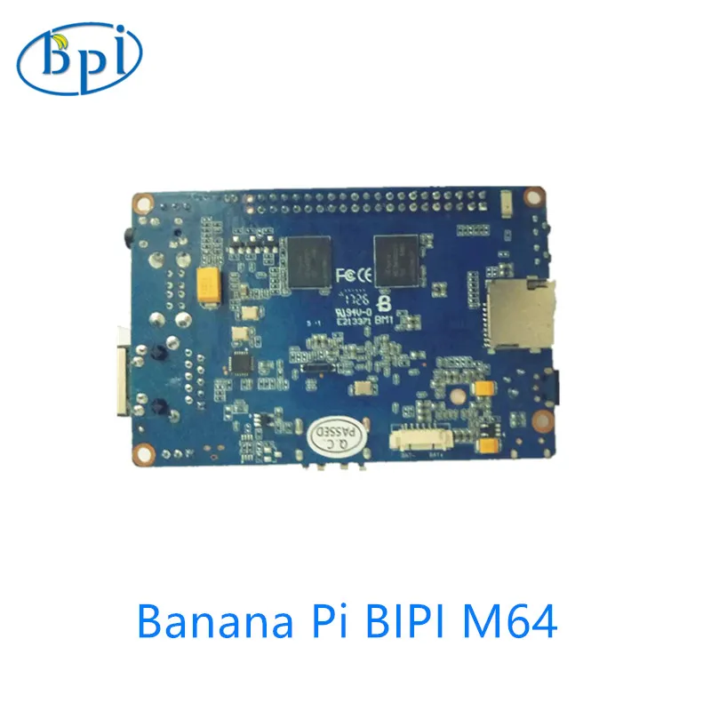 Online 64 bit Quad core mini single board computer BPI M64 Banana Pi Bord
