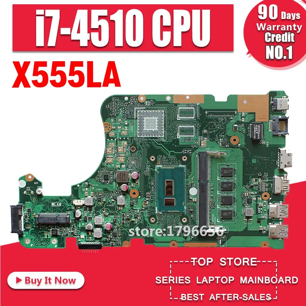 with i7 cpu 4GB X555LA X555LD Motherboard For ASUS X555LD X555L VM501L