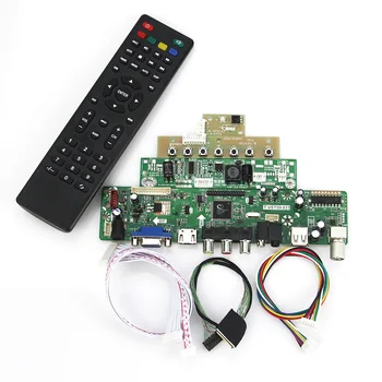 

T.VST59.03 LCD/LED Controller Driver Board(TV+HDMI+VGA+CVBS+USB) For LP154WP4-TLA1 LTN154BT08-R03 1440x900 LVDS Reuse Laptop