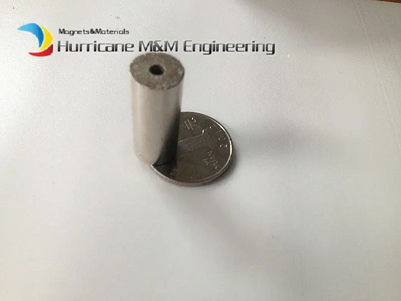 

2pcs SmCo Magnet Ring OD 12x3x28 mm 0.47" Tube Diametrically 350degree C High Temperature Permanent Rare Earth Magnets Sensor