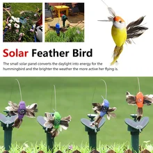 Домашний сад пасхальное украшение солнечной энергии танцы летающие красивые бабочки Красочные вибрации колибри
