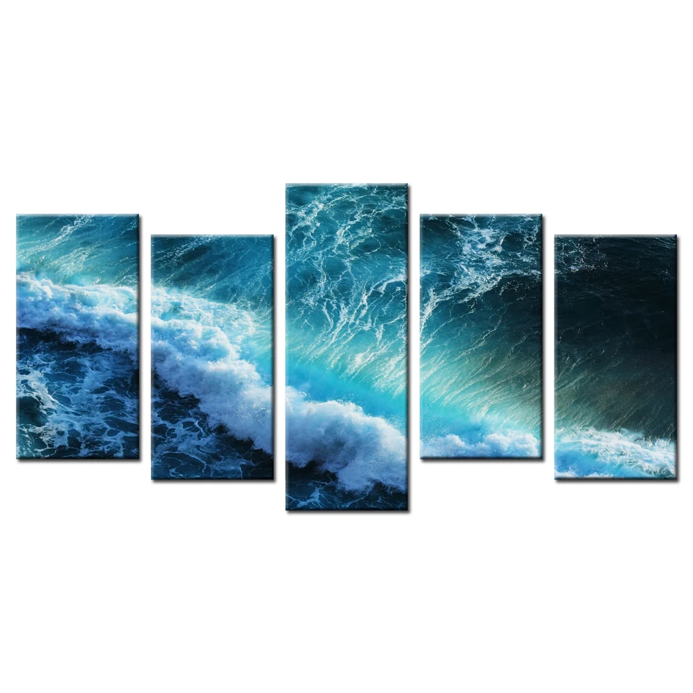 5 Panels Wall Decor Print Poster Picture Canvas Art Dceoration