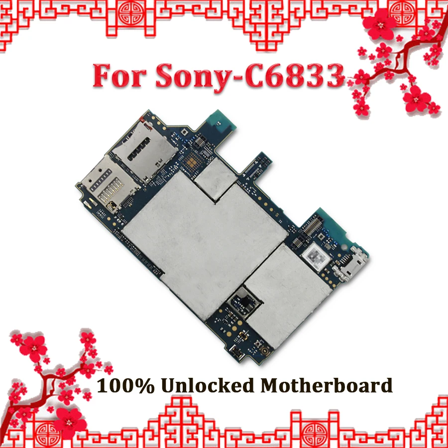 

Original Unlocked Full Function Motherboard Mainboard Logic Board For Sony Xperia Z Ultra xl39h C6833 Motherboard