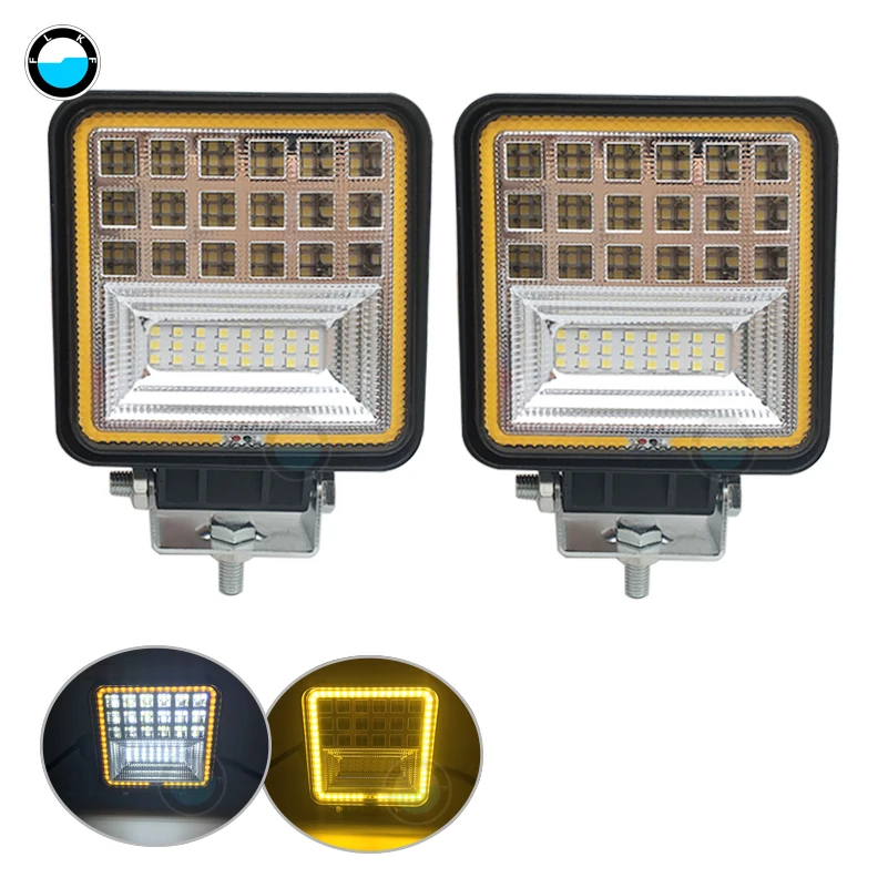 

2pcs /1pcs 48W LED Work Light combo Driving Lamp Truck Tractor Boat Trailer 4x4 SUV ATV 12V 24V LED Work Light.