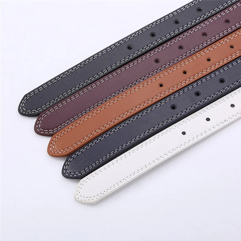 Fashion Ladies Leather Lined Jeans Belt  Belt Hollow Lesisure Double Cable Belt for women fashion accessories 40FE1309