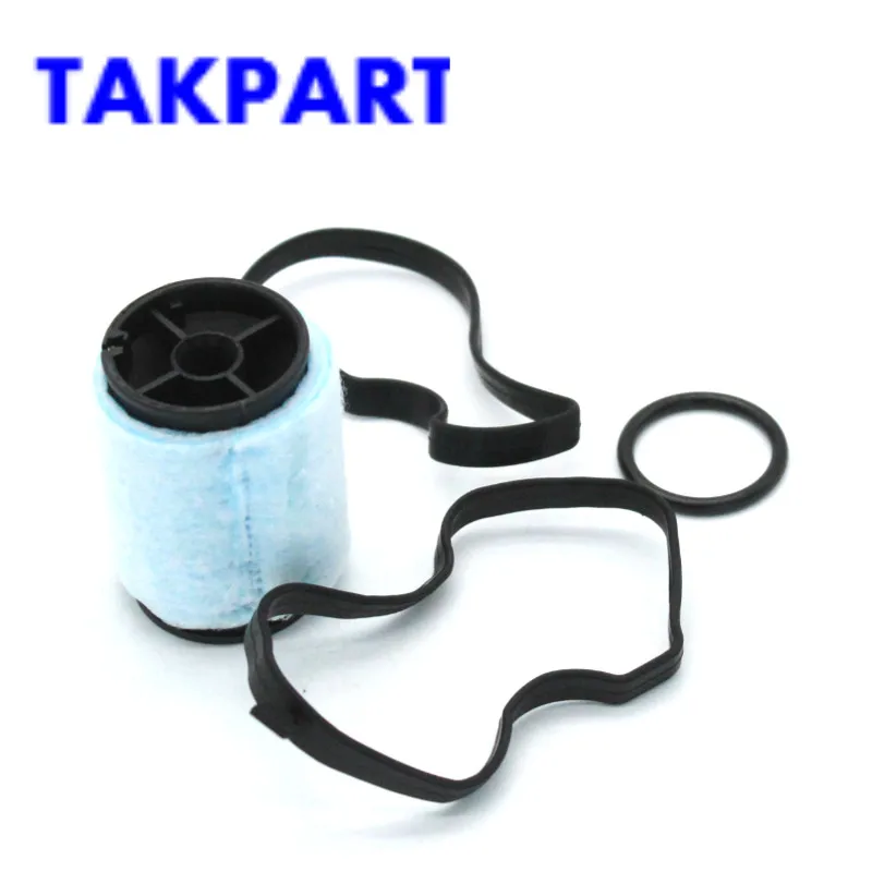Takpart Crankcase Oil Breather Separator Filter For Bmw E46 E39 X5 330d
