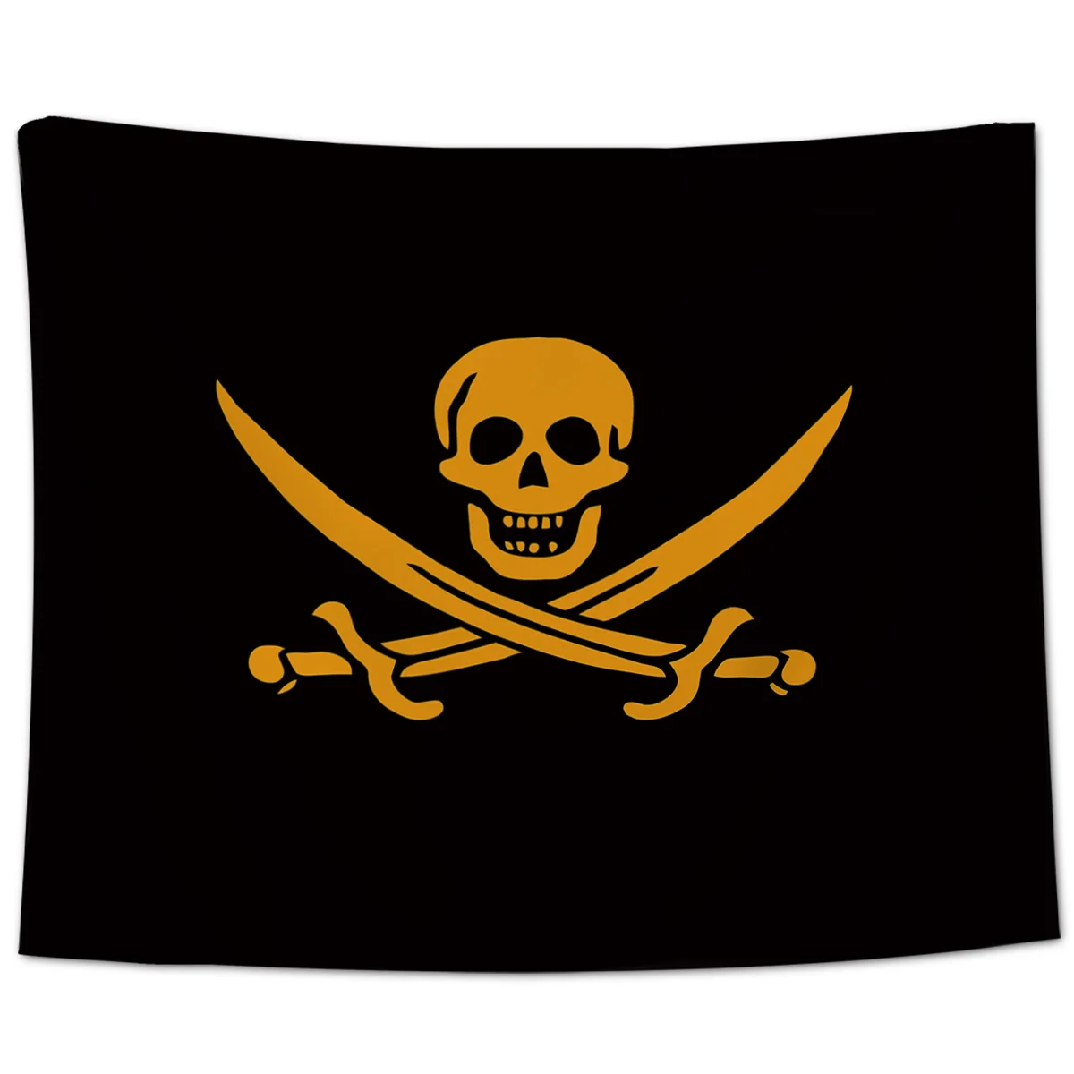 

Double knife Cross Skull Pirate Cartoon Wall Hanging Tapestries Bedspread Tapestry Wall Art Blanket Bedding Sheet Scarf
